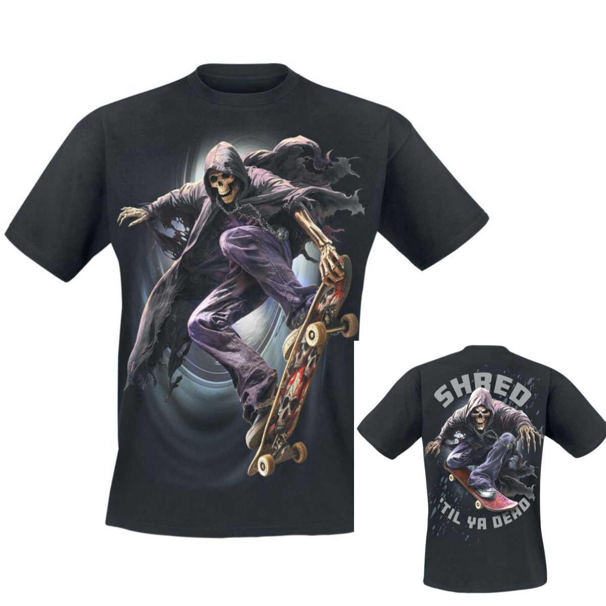 Riff Burner Dark Gothic Spiral - đánh giá và giá Gothic Streetwear Brand