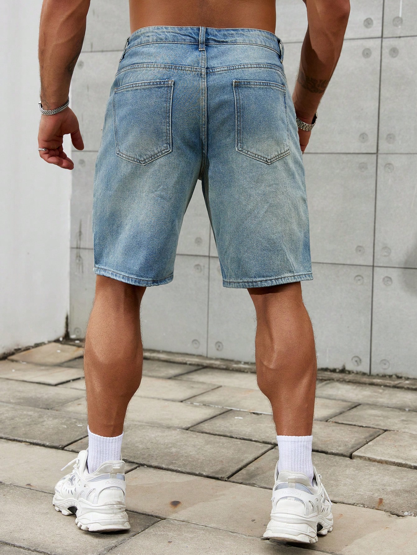 New Fashion Mens Ripped Short  - đánh giá và giá Streetwear Brand Clothing